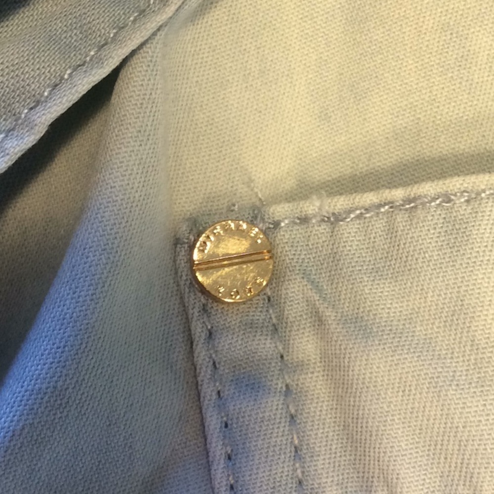 MICHAEL Michael Kors Light Denim Wash Shirt- Small - Picture 15 of 16